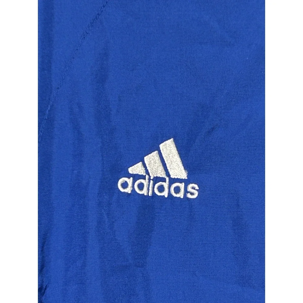 Adidas University Of‎ Kansas Jayhawks Track Jacket Climalite Windbreaker Sz Med